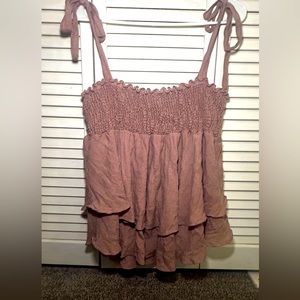 SHEIN Curve 1XL ruffle Top